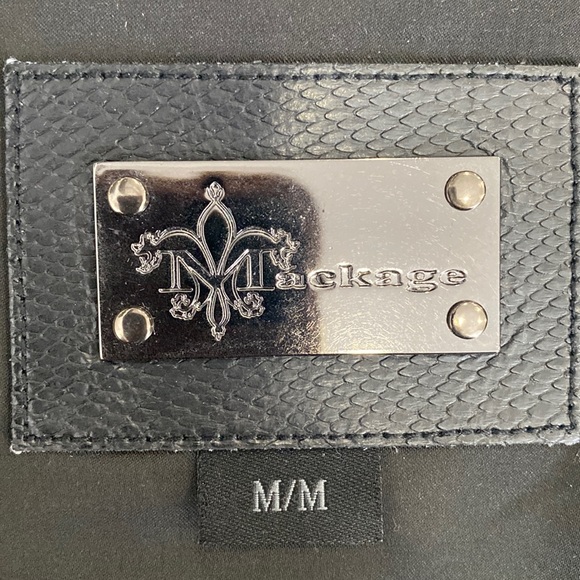 Mackage spring/fall jacket.  Size medium, colour black - Picture 1 of 8